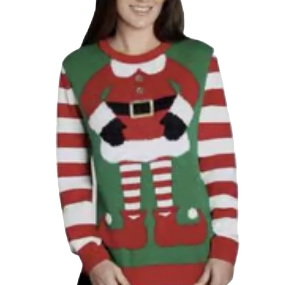To Be Jolly Elf Sweater
